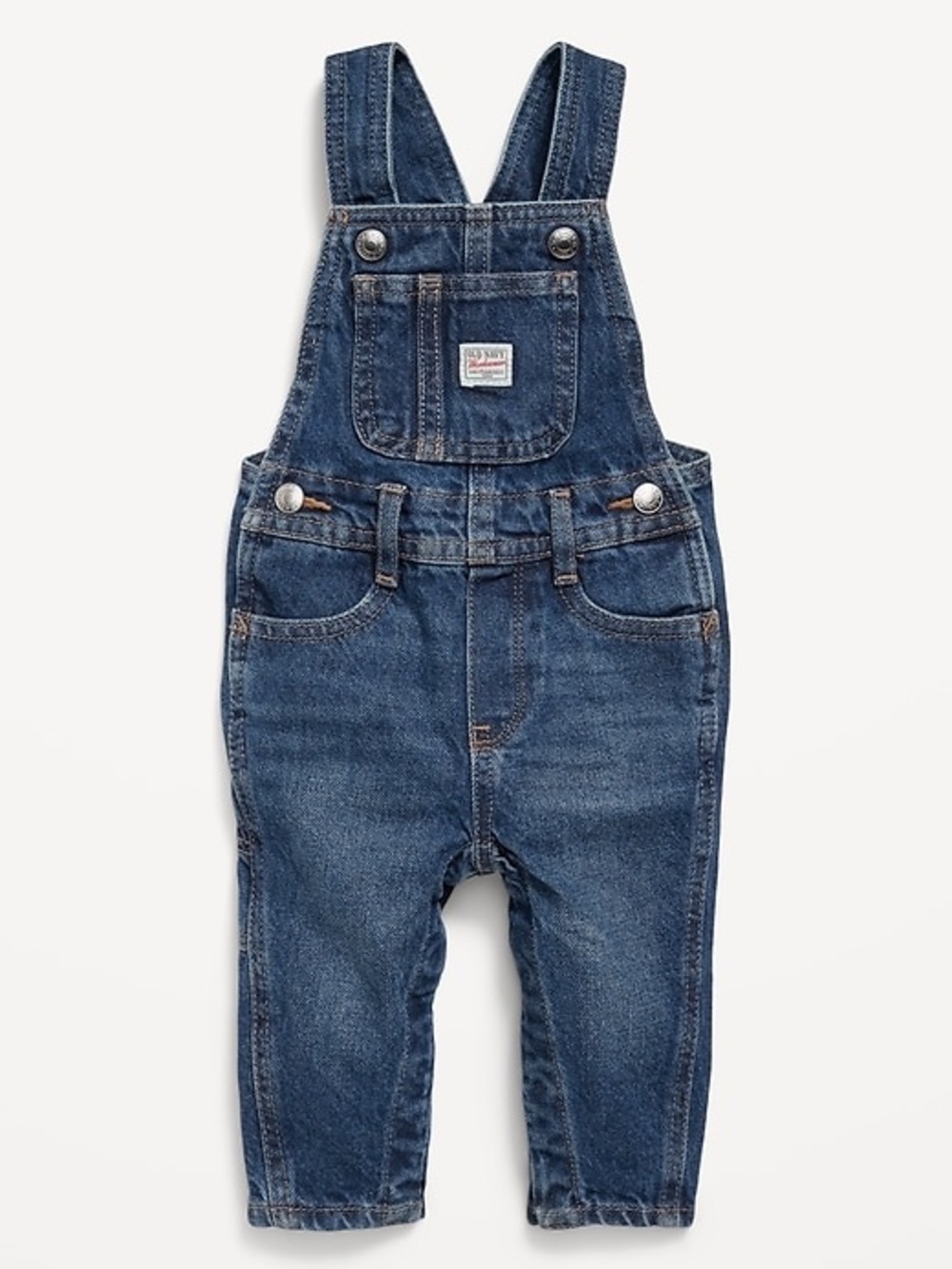 3/$20⚡️ Old Navy Dark Wash Unisex Workwear Jean Overalls Denim Y2K Inspired